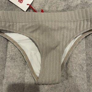 Solid and striped bikini bottoms!